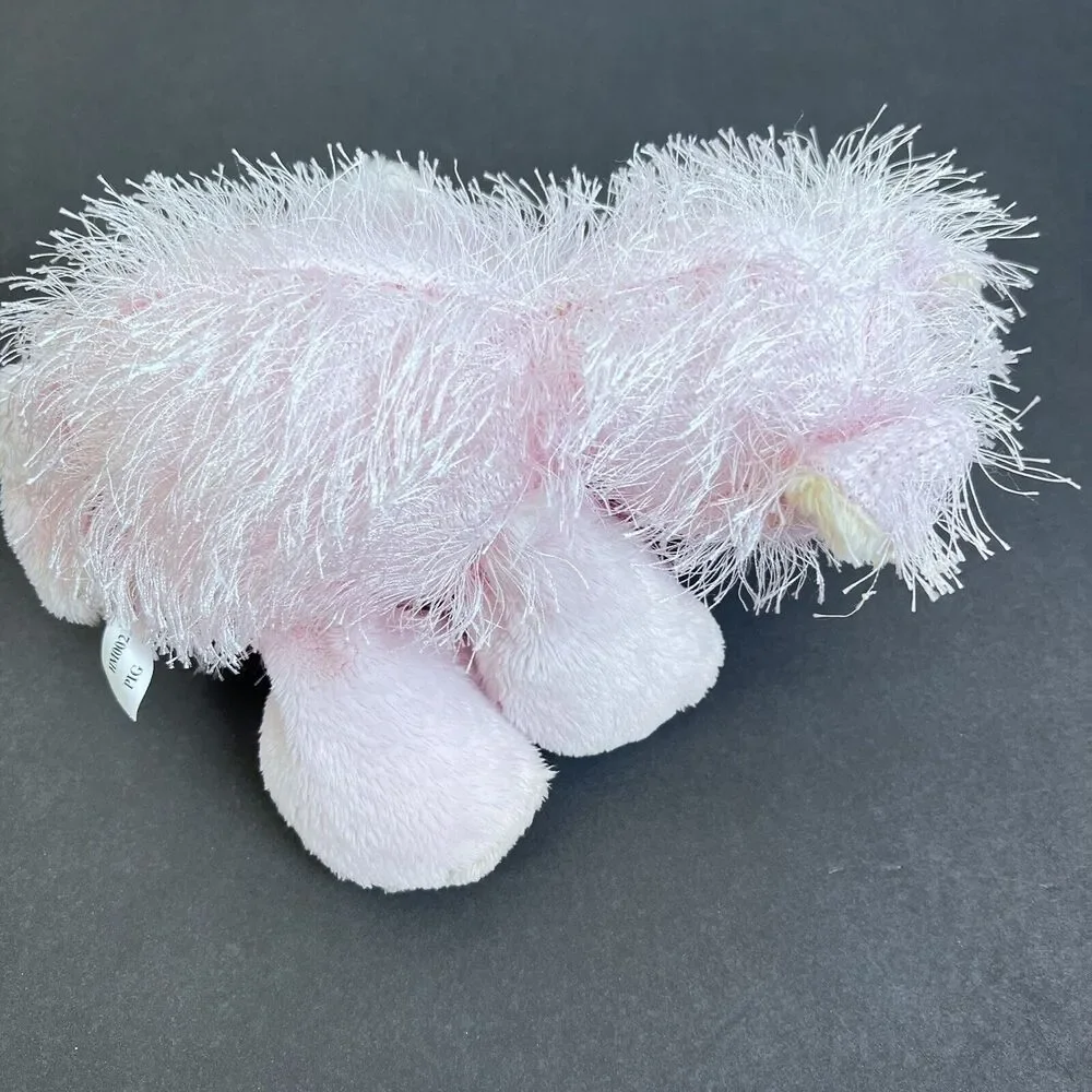 Ganz Webkinz Pig Plush Stuffed Animal Toy Weighted Limbs Pink